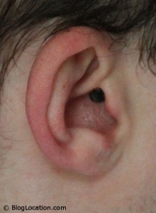 Invisible foam ear plug